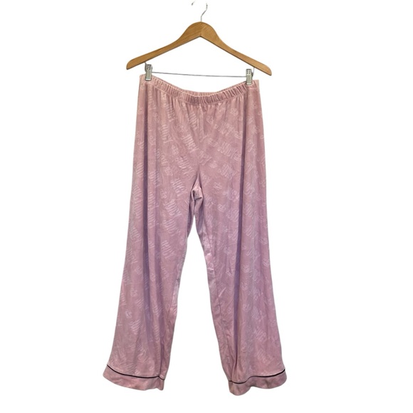 Juicy Couture Velour Velvet 3 Piece Pink Pajama Set Size XL - Picture 5 of 10